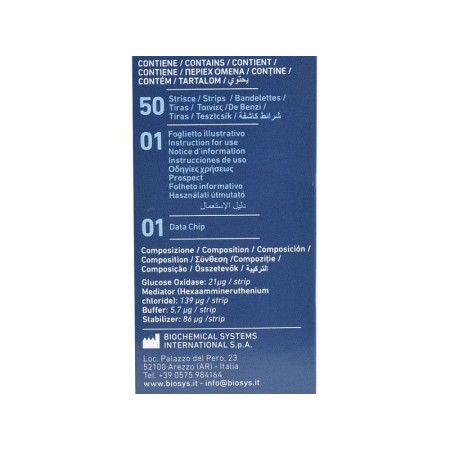 Strisce glicemia per multicarein - 50 strisce