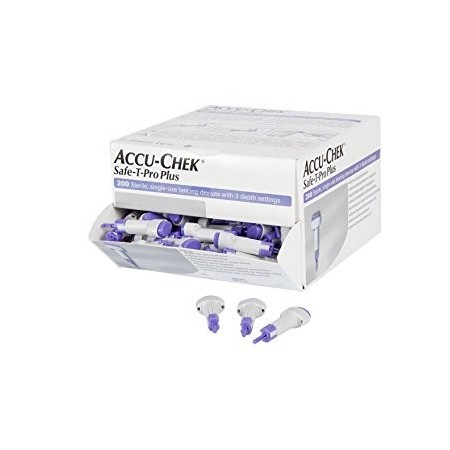 Accuchek safe t-pro plus- lancette monouso 200 pz.
