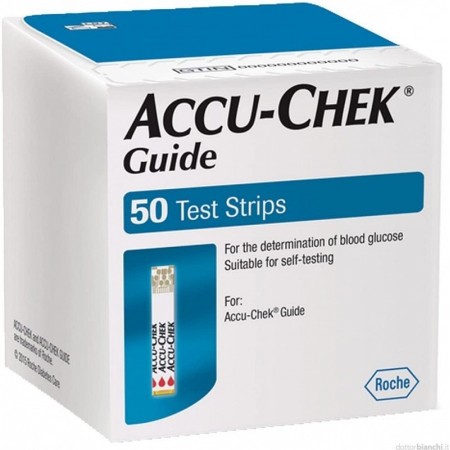 Strisce glicemia accu-check guide- 50 pz