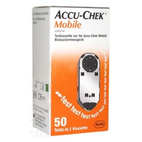Cassetta 50 test accu-chek mobile