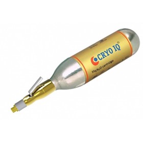 Dispositivo cryo iq derm a contatto 5mm - 25g di gas n2o - valvola comando - punta in vetro fissa