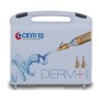 Dispositivo cryo iq derm a contatto 5mm - 25g di gas n2o - valvola comando - punta in vetro fissa