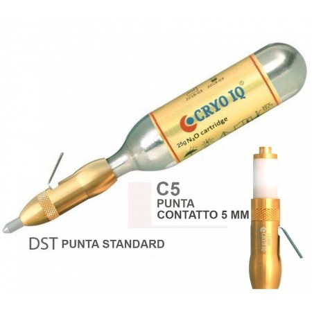 Dispositivo cryo iq pro - sistema misto -1 spray + 1 contatto - gas 25 g
