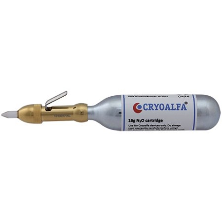 Dispositivo per crioterapia cryoalfa lux - 16g gas