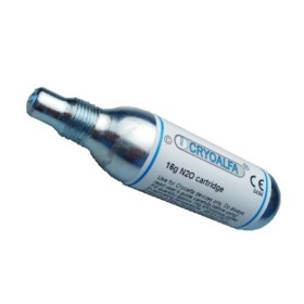 Cartuccia 16g di gas n2o per cryoalfa pro e perfect