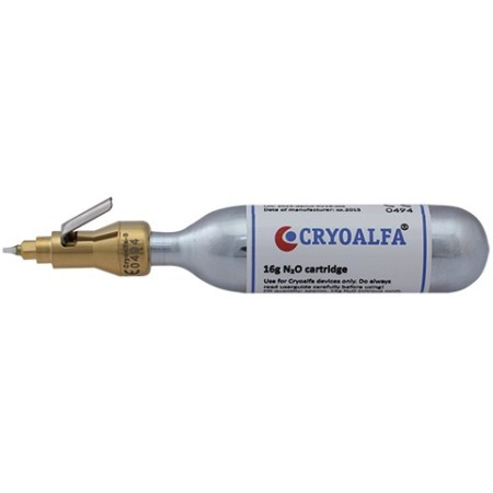 Dispositivo per crioterapia cryoalfa super - 16g gas punta fissa