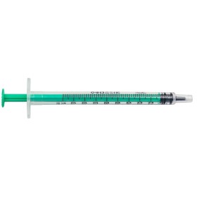 Strzykawka bez igły 1 ml diconex z centralnym stożkiem luer - 100 szt.