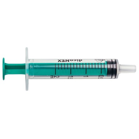 Siringa senza ago 2 ml diconex con cono luer centrale - 100 pz.