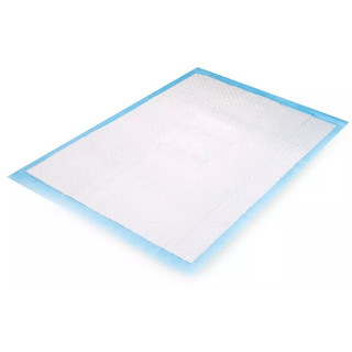 Absorberande bäddmadrass 60x60 cm - hög absorptionsförmåga - 25-pack.