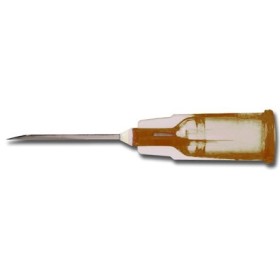 Sterilné 26g hypodermické ihly dispofine 0,45 x 12 mm hnedé - 100 ks.
