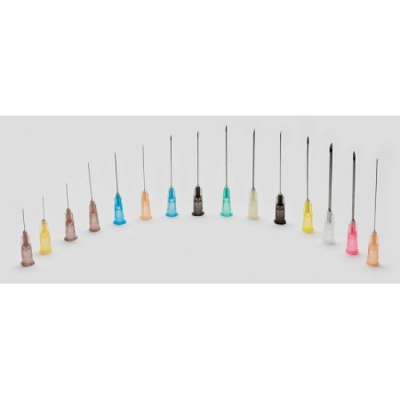 Aghi ipodermici 25g sterili dispofine 0.5 x 16 mm arancio - 100 pz.