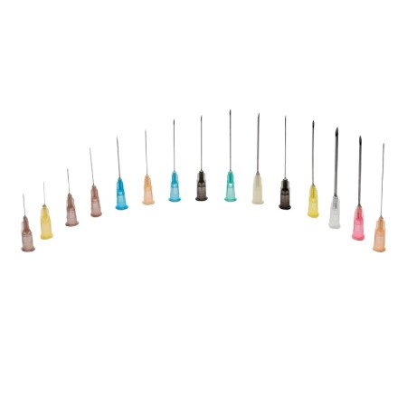 Aghi ipodermici 21g sterili dispofine 0.8 x 40 mm verde - 100 pz.