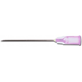 Sterilné 18g hypodermické ihly dispofine 1,2 x 40 mm ružové - 100 ks.