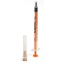 Siringa da insulina dicosulin 1 ml - 27g 0,4 x 13 mm - 100 pz.