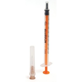 Dicosulin inzulin fecskendő 1 ml - 27g 0,4 x 13 mm - 100 db.