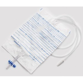 2000 ml vrecko na moč s 90 cm hadičkou a antirefluxným ventilom - balenie 10 kusov.