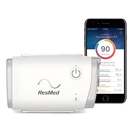 Auto cpap da viaggio airmini con app per smartphone resmed