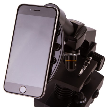 Microscopio bresser national geographic 40–1280x con supporto per smartphone