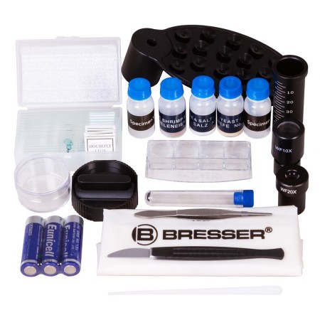 Microscopio bresser junior biolux sel 40–1600x