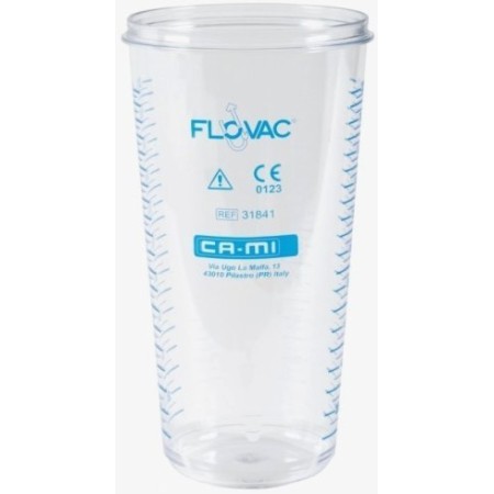 Vaso riutilizzabile liner flovac 3.000 ml per aspiratori 5 pz.