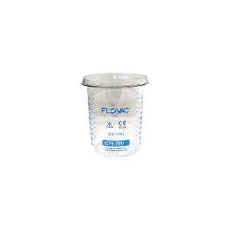 Vaso riutilizzabile 1000 ml per aspiret e askir, vacuaide devilbiss