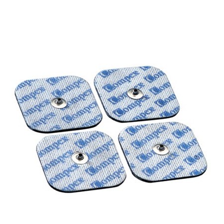 Elettrodi a bottone compex 42215 performance snap piccoli 50x50 - 4 pz