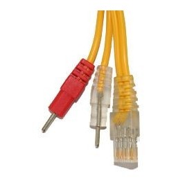 Compex kabel gelb 8 p