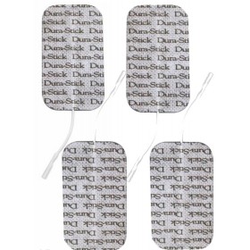 Électrodes en fil compex dura-stick standard 5x9 cm - 4 pièces.