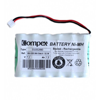 Batterie für kabelgebundene elektrostimulatoren von compex