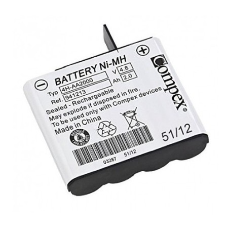 Batteria compex per compex3, theta 500, rehab 400