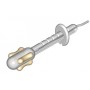 Totem combicon -sonda vaginale a doppio circuito (4 elettrodi) + palloncino