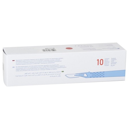 Bisturi monouso sterili - conf. 10 pz.