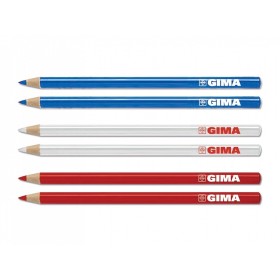 Gima dermatologischer stift - gemischte farben - 6er-packung.