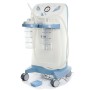 Aspiratore chirurgico new hospivac 350 con 2 vasi da 2l, comando a pedale e deviatore di flusso