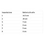 Batteria per inogen one g5 e rove 6- da 16 celle - 10 ore