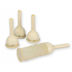 Externe katheter voor mannen, latex - diameter 35 mm - verpakking van 30 stuks.