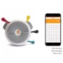 Ecg portatile d-heart 8/12 canali per smartphone e tablet