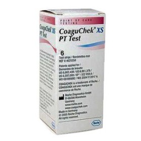 Teststreifen für coaguchek xs pt test - 6 stück