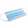 Gisafe mascherina chirurgica filtrante 98% 3 veli tipo iir con elastici - adulti - azzurra - scatola - conf. 50 pz.
