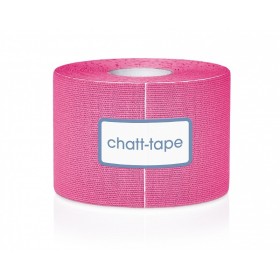 Nastro kinesiologico ad uso professionale chattanooga chatt-tape - colore rosa - 5cm x 5m