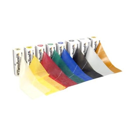 Fascia elastica thera-band 5.5 m. x 15 cm. argento - special-forte