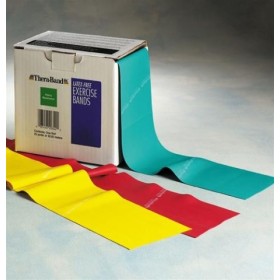 Fascia elastica thera-band 22,85 m. x 10 cm - latex free - giallo