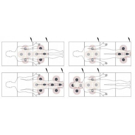 Globus - materasso total body 200 memory foam, 8 solenoidi