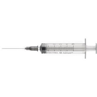Hipodermična štrcaljka 2,5 ml inj/light s centralnim luer konusom i iglom 22g - 100 kom.