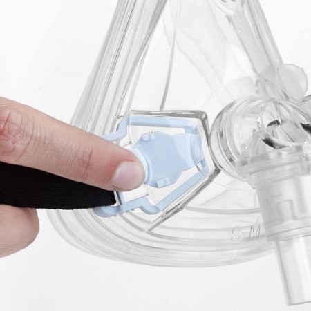 Maschera oronasale per cpap respireo primo f