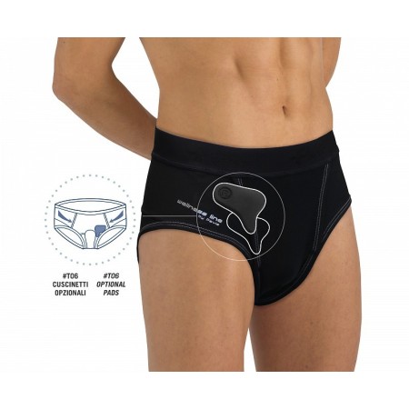 Slip erniaslip alto colore nero wellness 656