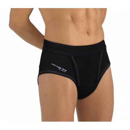 Slip erniaslip alto colore nero wellness 656