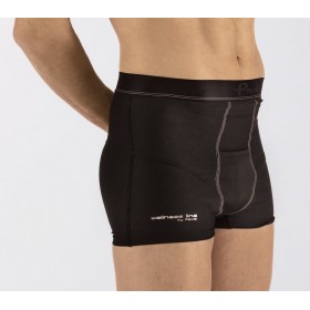 Boxershorts erniaboxer hoch schwarz wellness 655