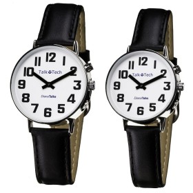 Sprechende damenuhr für blinde oder sehbehinderte