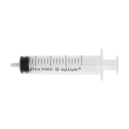 Siringa senza ago 2 ml inj/light con cono luer centrale - 100 pz.